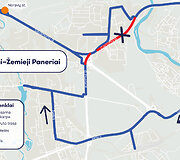 Eismo pakeitimai dėl Gariūnų viaduko griovimo darbų