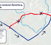 Eismo pakeitimai dėl Gariūnų viaduko griovimo darbų