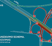 Eismo pakeitimai dėl Gariūnų viaduko griovimo darbų