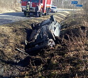 &bdquo;Audi A4&ldquo; avarija ties Kintais, &Scaron;ilutės rajone