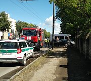Avarija Raudondvario plente Kaune