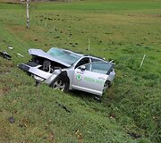 Lenkijoje susidūrė &bdquo;Opel&ldquo; ir &bdquo;&Scaron;koda&ldquo; automobiliai