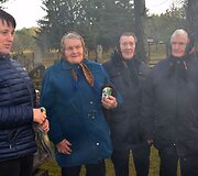 Vėlinių laužai Margionyse