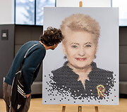 Dalios Grybauskaitės portretas	