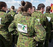 &Scaron;iauliuose vyko tradicinis bėgimas naikintuvų kilimo-tūpimo taku &bdquo;Runway Run 2018&ldquo;