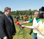 Pratybų &bdquo;Ugninis griausmas 2018&ldquo; svečių ir žiniasklaidos diena