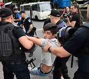 Kijeve keli tūkstančiai žmonių dalyvavo LGBT eitynėse