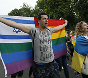 Kijeve keli tūkstančiai žmonių dalyvavo LGBT eitynėse