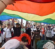 Kijeve keli tūkstančiai žmonių dalyvavo LGBT eitynėse