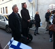 Užupyje pakabinta dar viena Konstitucija.