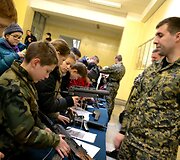 Generolo Povilo Plechavičiaus kadetų mokykloje surengtos atvirų durų dienos 