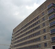 Naujas ECB pastatas dygsta buvusioje Frankfurto turgavietėje