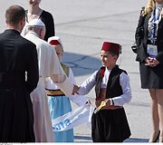 Popiežius Pranci&scaron;kus atvyko į Sarajevą, kviesdamas susitaikyti po Bosnijos karo