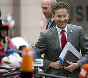 Euro grupės vadovas Jeroenas Dijsselbloemas