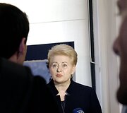 Lietuvos prezidentė Dalia Grybauskaitė
