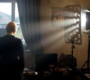 14. Tu&scaron;tumos kilpos filmavimo aik&scaron;telė. Eglės Burbaitės nuotr.