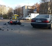 Avarija Žirmūnų gatvėje
