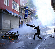 Turkijos policija Stambule vaikė Gegužės 1-osios protestus