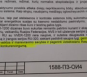 Baltarusija Lietuvai atsiuntė tokį neįskaitomą Astravo AE poveikio aplinkai vertinimą