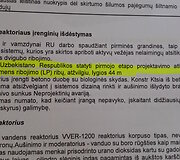 Baltarusija Lietuvai atsiuntė tokį neįskaitomą Astravo AE poveikio aplinkai vertinimą