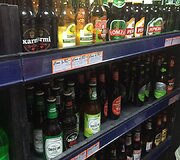Alkoholio kainos Zakopanėje