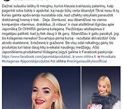 Į reklamas pana&scaron;ūs, bet kaip reklama nepažymėti, feisbuko garsenybių įra&scaron;ai