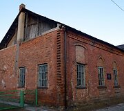 Apleistas sinagogos pastatas M.Valančiaus gatvėje 4