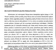 Sutartys dėl maisto tiekimo sostinės darželiuose
