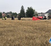 Sraigtasparnio avarijos vietoje