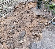 Pavilnių ir Verkių regioninių parkų darbuotojai užtveria takus kalnų dviratininkams.