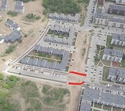 &bdquo;&Scaron;iaurės pa&scaron;vaistės&ldquo; kvartalo gyventojai po liūčių sunkiai pasiekia savo namus.