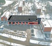 Taip atrodys ugniagesių gelbėtojų stotis Vilniaus R.Jankausko g. po rekonstrukcijos