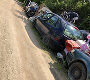 Nelegalus sąvartynas Auk&scaron;telkėje &Scaron;iaulių rajone