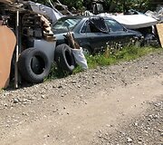Nelegalus sąvartynas Auk&scaron;telkėje &Scaron;iaulių rajone