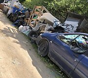 Nelegalus sąvartynas Auk&scaron;telkėje &Scaron;iaulių rajone