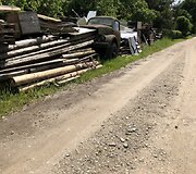 Nelegalus sąvartynas Auk&scaron;telkėje &Scaron;iaulių rajone