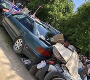 Nelegalus sąvartynas Auk&scaron;telkėje &Scaron;iaulių rajone
