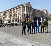 Arūnas Dulkys lankėsi Kyjive