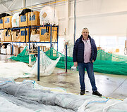 Bendrovės &bdquo;Egersund Net&ldquo;  gen. direktorius Andersas Myklebustas