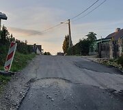 Želvos gatvė su nauju asfaltu