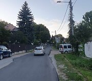 Želvos gatvė su nauju asfaltu