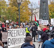 Tylos eisenos dalyviai V.Kudirkos aik&scaron;tėje