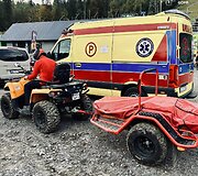 Lietuvį gelbėtojai vežė kartu su jo &scaron;unimi
