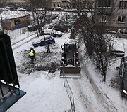 Požeminių konteinerių aik&scaron;telės įrengimas Algirdo gatvėje