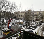 Požeminių konteinerių aik&scaron;telės įrengimas Algirdo gatvėje