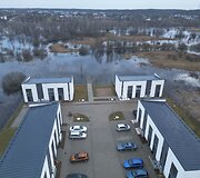 Kvartalas Kaimynų g. per potvynį
