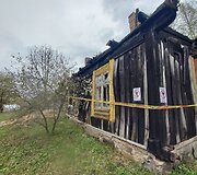 Sudegęs namas Mai&scaron;iagaloje, Pakalnės g.