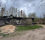 Sudegęs namas Mai&scaron;iagaloje, Pakalnės g.