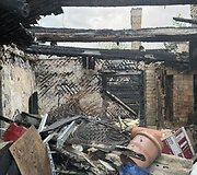 Sudegęs namas Mai&scaron;iagaloje, Pakalnės g.