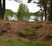 Kūlių tvenkinio prieigos